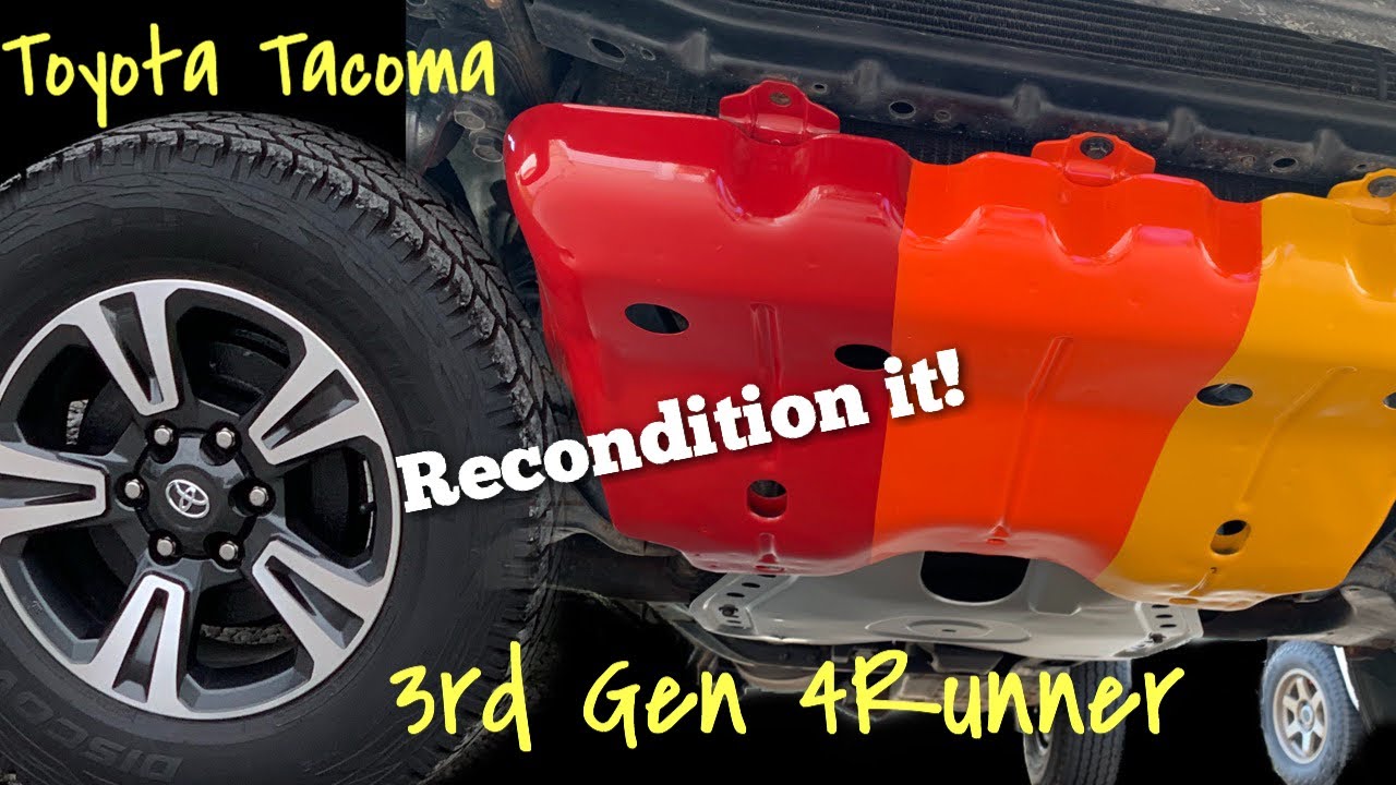 & 4Runner Brake Drum and Skid Plate Reconditioning YouTube