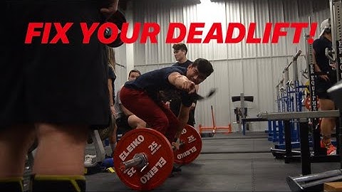 FIX YOUR CONVENTIONAL DEADLIFT!