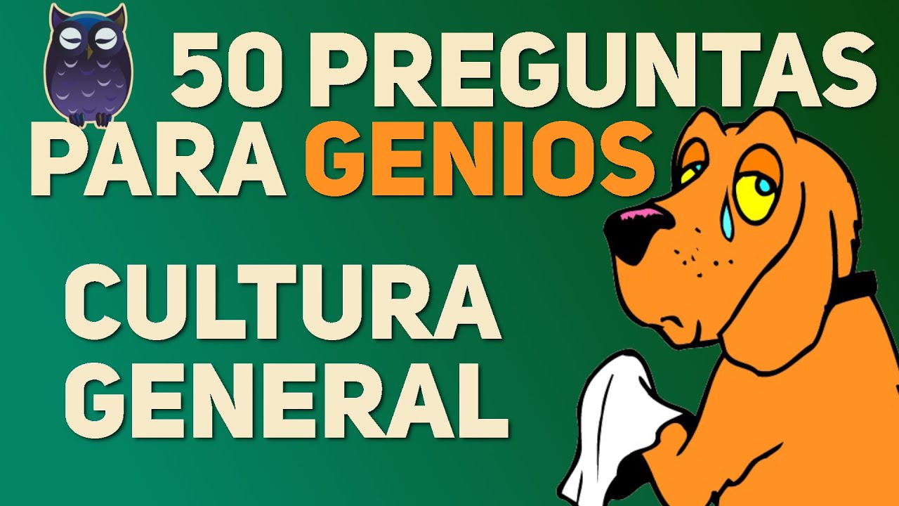 💡 TEST DIFÍCIL de CULTURA GENERAL 🥵 AVANZADOS Y NO TANTO 🥇 EXAMEN / TRIVIA / QUIZ Saber es Poder 🦉