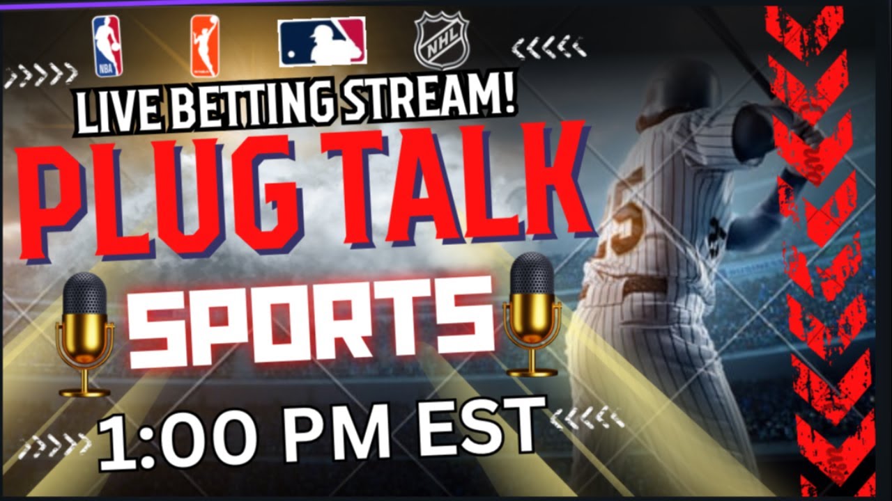 Plug Talk Sports Betting Stream Breaking Down The NBA, NCAAB & NHL! Giving Free Picks and Props!