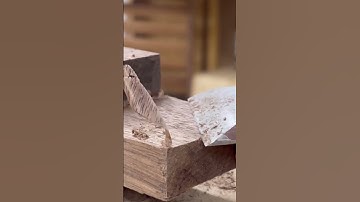 Hand Cut Joinery Practice Day 1 | The Bridle Joint | #asmr #sosatisfying #asmrsounds #joinery