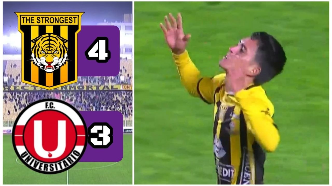 RESUMEN COMPLETO: The Strongest 4 – 3 FC Universitario | Liga de la División Profesional | Fecha 16