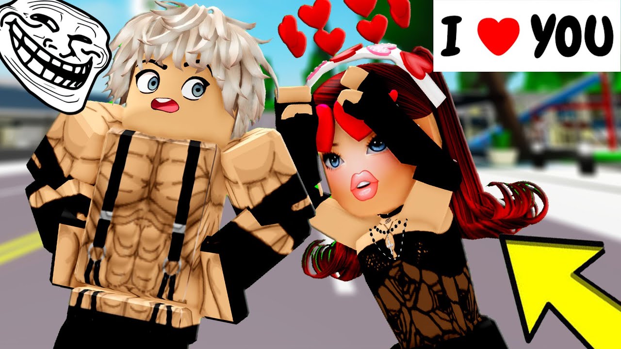 ERKEK GİBİ DAVRANIP YABANCI SEVGİLİ ARAYAN KIZLARI TROLLEDİM 😂🤪(Roblox Brookhaven 🏡Rp)