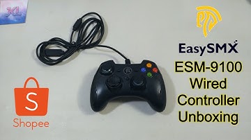 EasySMX ESM-9100 Gamepad Wired Controller Unboxing and Review Gameplay |JKL