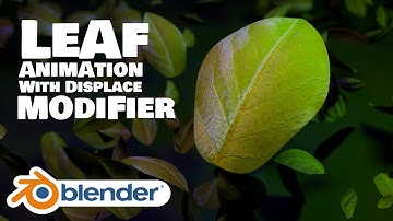 Blender Displace Modifier animation #blendertutorial