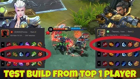 Alucard Top 1 Build VS Roger Top 1 Build - Mobile Legends Experiment