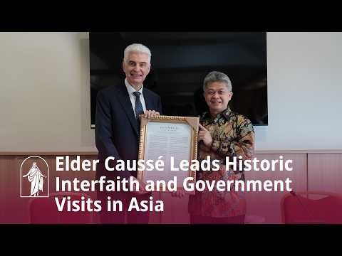Elder Caussé Leads Historic Interfaith and Government Visits in Asia