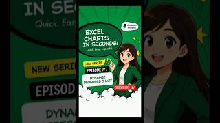 Episode # 7: Dynamic Progress Chart | Series: Excel charts in Seconds