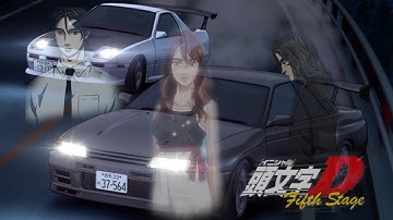 Ryosuke Takahashi VS Hojo Rin - On Your Wings | Eurobeat | Initial D 5th. stage