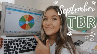 September TBR // Random Spinner Wheel!