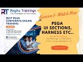 Pega UI Sections | Harness | Pega Trainings | PEGA CSA | PEGA CSSA | Pega Tutorials for Beginners
