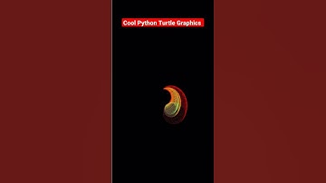 Cool Python Turtle Graphics Stunning Design #2🔥#shorts #codewithharry #python #coding #pythonturtle