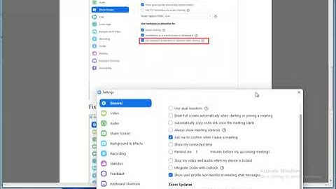 Fix Zoom Black Screen Issues on Windows PC