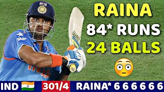 INDIA VS PAKISTAN ASIA CUP 2008 HIGHLIGHTS | SURESH RAINA 84* RUNS VS PAK | MOST SHOCKING BATTING