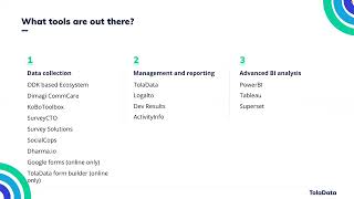 Monitoring and Evaluation -Digital Solutions