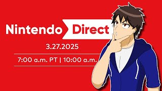 NINTENDO DIRECT 3/27/2025 REACTION
