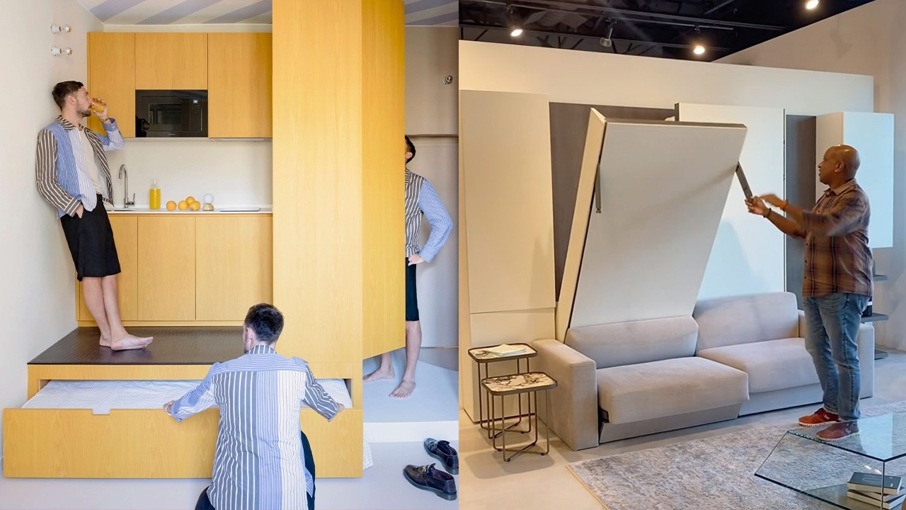 Amazing Space Saving Ideas - Smart Furniture 13 - YouTube