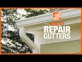 How to Repair Leaking Gutters | The Home Depot