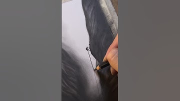 Charcoal Drawing – Climbing into the Abyss | Art Shorts #artshorts