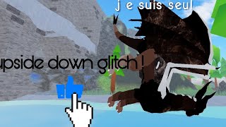 How to do the upside down glitch in dragons life! (Roblox)