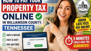 How to pay your property tax online in Williamson Tennessee County