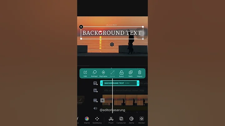 How To Text Behind The Object Tutorial In Vn Video Editor #shorts