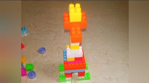 Satisfying DIY giraffe 🦒ASMR building blocks/block game/ Lego block #asmr#asmrsounds #buildingblocks