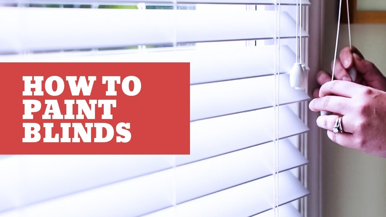 Can You Paint Faux Wood Blinds 