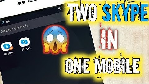 How To Run 2 Skype In 1 Mobile | How To Download 2 Skype In 1 Mobile | Run Two Skype In One Mobile