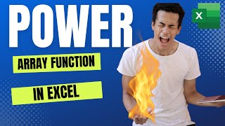 Power of Array Function in Excel |  Large Part of Excel | Make Software on Excel NO VBA screenshot 4