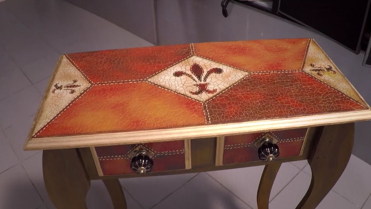 🖼 Técnica: Imitación cuero