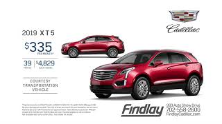 May Offer |  Lease 2019 Cadillac XT5 For $335 Per Month