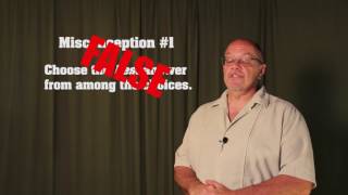 Tips for Answering Multiple-Choice: Part 1 - Misconceptions about the MCQ