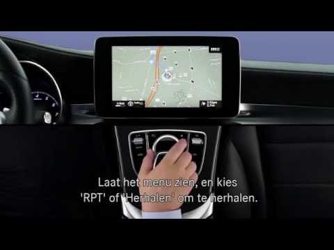 Hoe werkt COMAND navigatie?