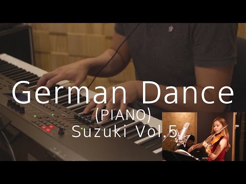 [suzuki Vol.5]#5 German Dance(PIANO)