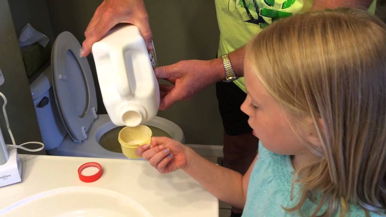 Rusty streaks in the toilet bowl YouTube