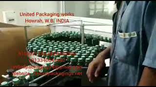 Fully Automatic 6 Head Filling , Rotary Capping, Gum Labeling Machine