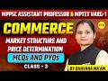 COMMERCE MARKET STRUCTURE AND PRICE DETERMINATION | MPPSC ASSISTANT PROFESSOR 2026 BY BHAWNA MA'AM