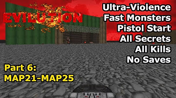 TNT: Evilution - Part 6: MAP21-MAP25 (Fast Ultra-Violence 100%)