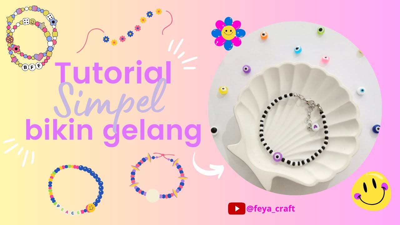 Tutorial Manik Tutorial Simpel Bikin Gelang dari Manik-Manik#gelangmanikmanik # ...