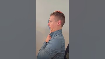 How to decompress your neck with one stretch #shorts