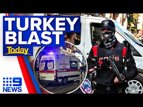 Turkey explosion leaves six dead in Istanbul | 9 News Australia