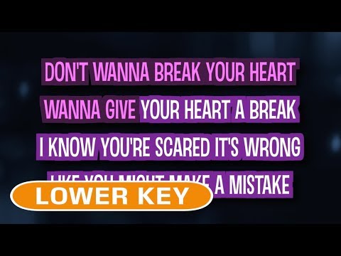 Give Your Heart A Break (Karaoke Lower Key) - Demi Lovato