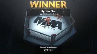 Mma Manager 2021 - Hypno (Top 1 Sudamerica) Vs Gimnasio "Bazooka Gym". screenshot 4
