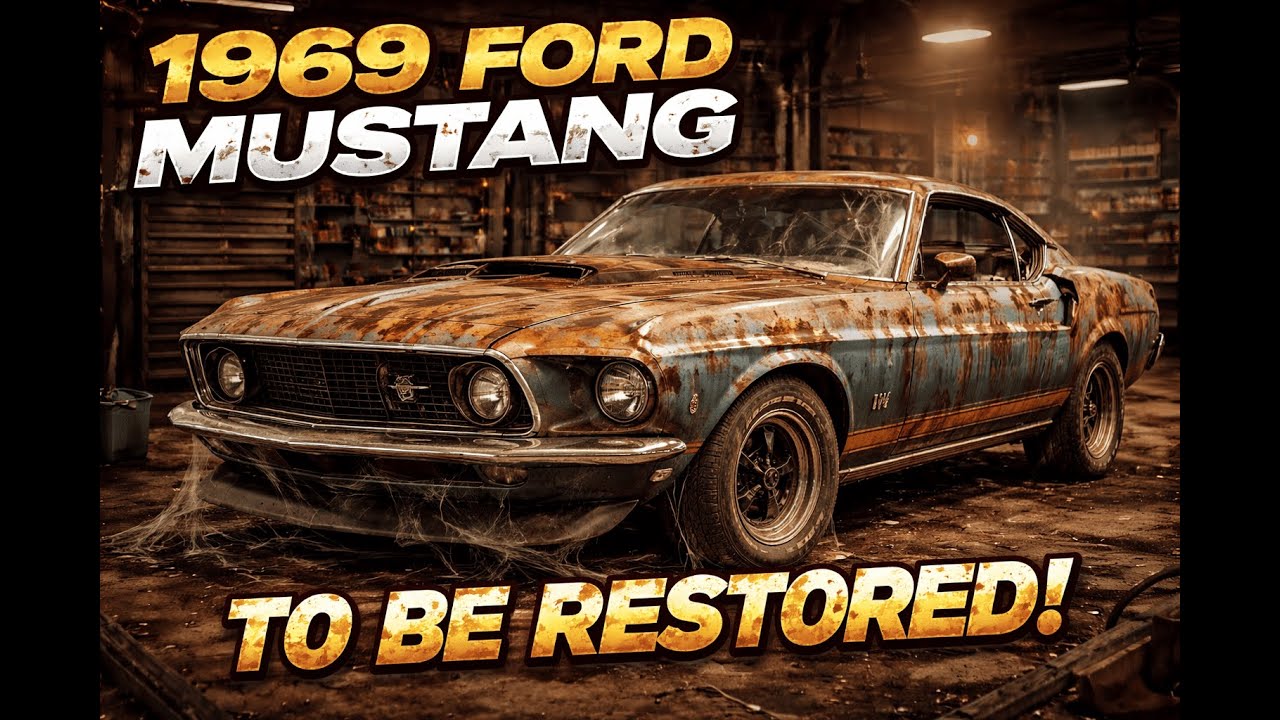 1969 Ford Mustang Full Restoration From Junk to Dream Car ASMR