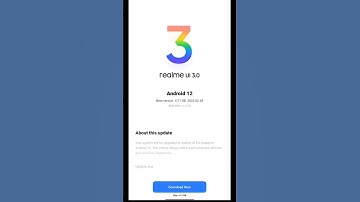 REALME 8 ANDROID 12 UPDATE IS HERE#shorts #android12