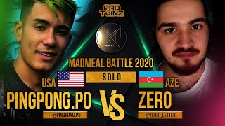 PINGPONG.PO VS ZERO |1/8 Mad Meal Battle 2020 online|