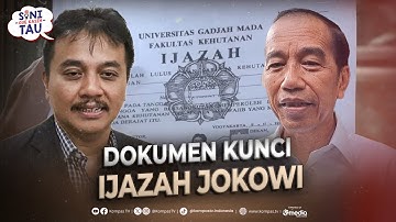 KPU Beri Salinan Ijazah Jokowi, Roy Suryo Cs: 99,9% Palsu! | SINI GUE KASIH TAU