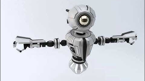 Robot MNR-120 3D model from CGTrader.com