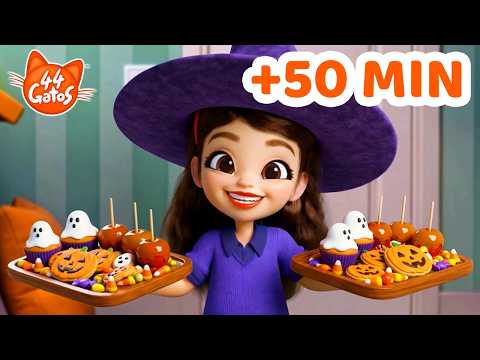 44 Gatos | ¡Feliz Halloween! +30 MIN de episodios ESPELUZNANTES! 🎃👻